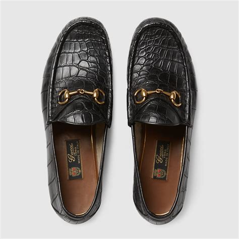 gucci horsebit moccasin black|gucci horse bit loafers.